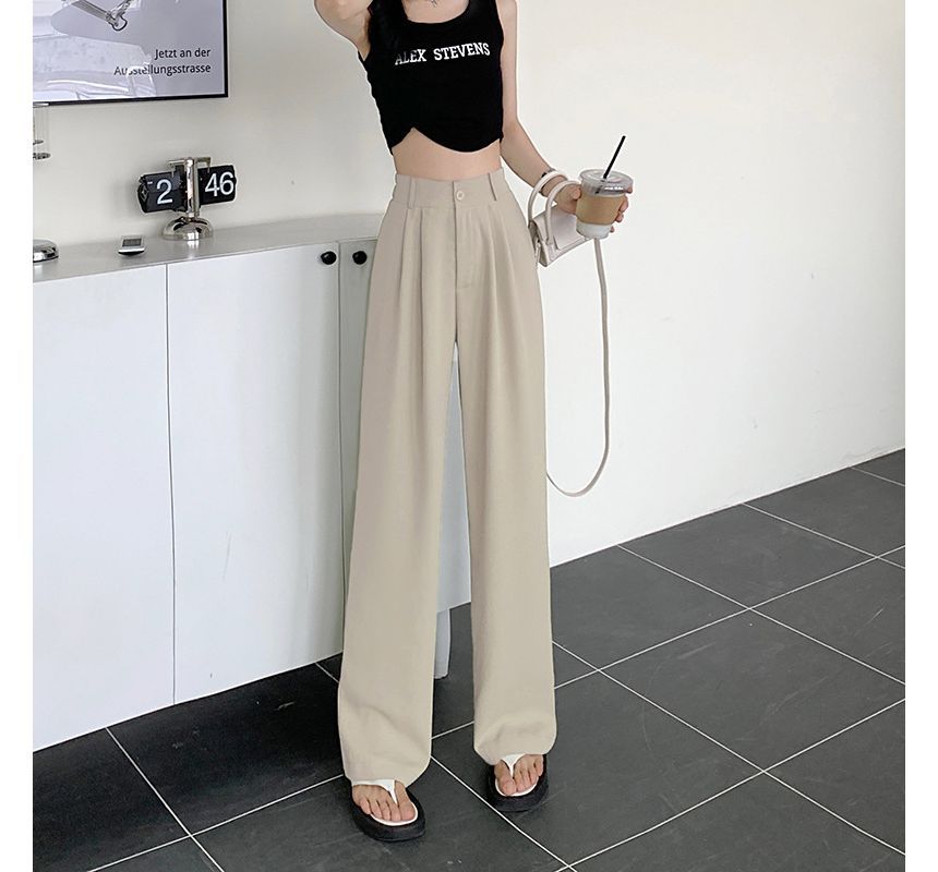 Sienne - Wijde broek met hoge taille