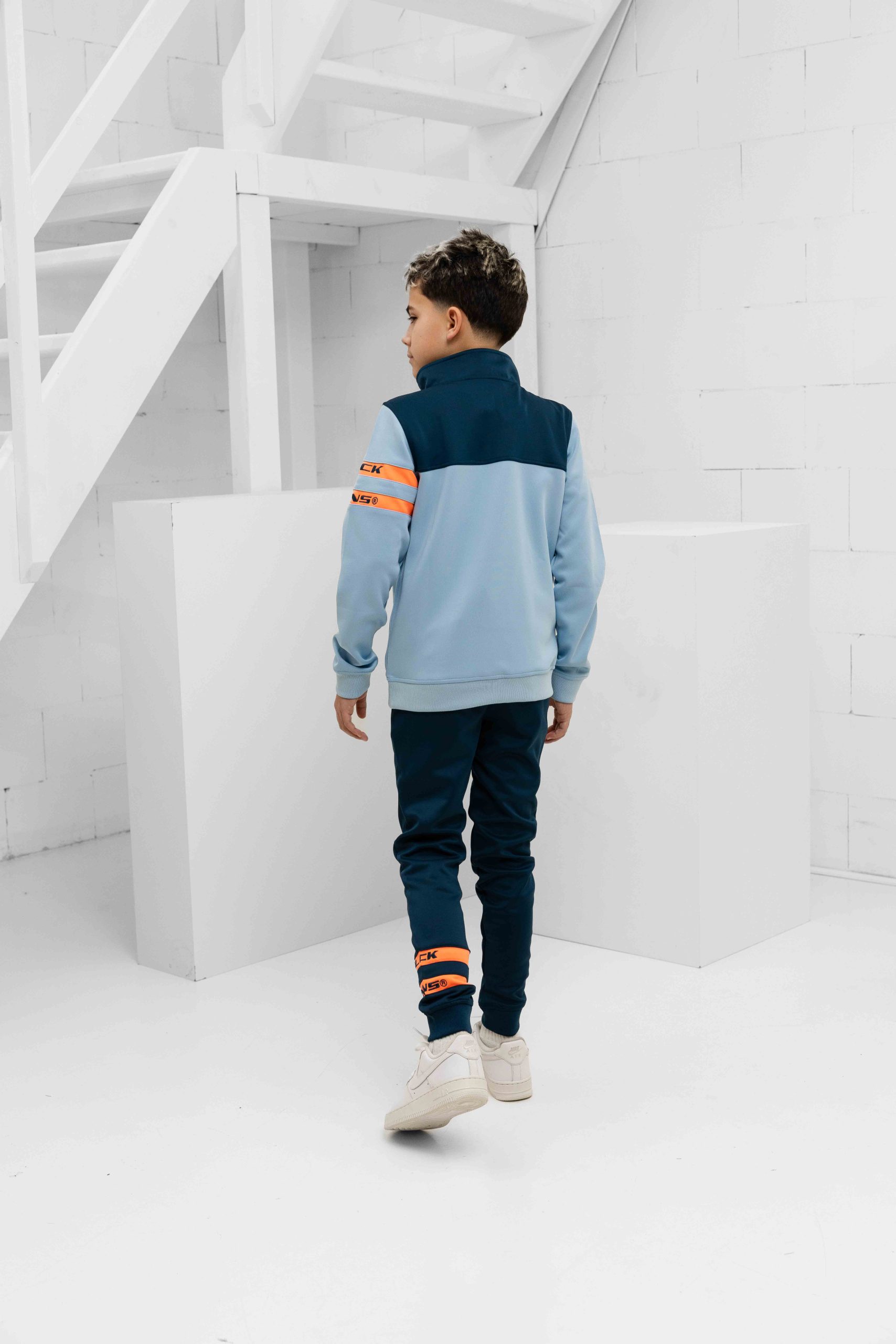 Black Bananas Limit V2 Trainingspak Kids Donkerblauw