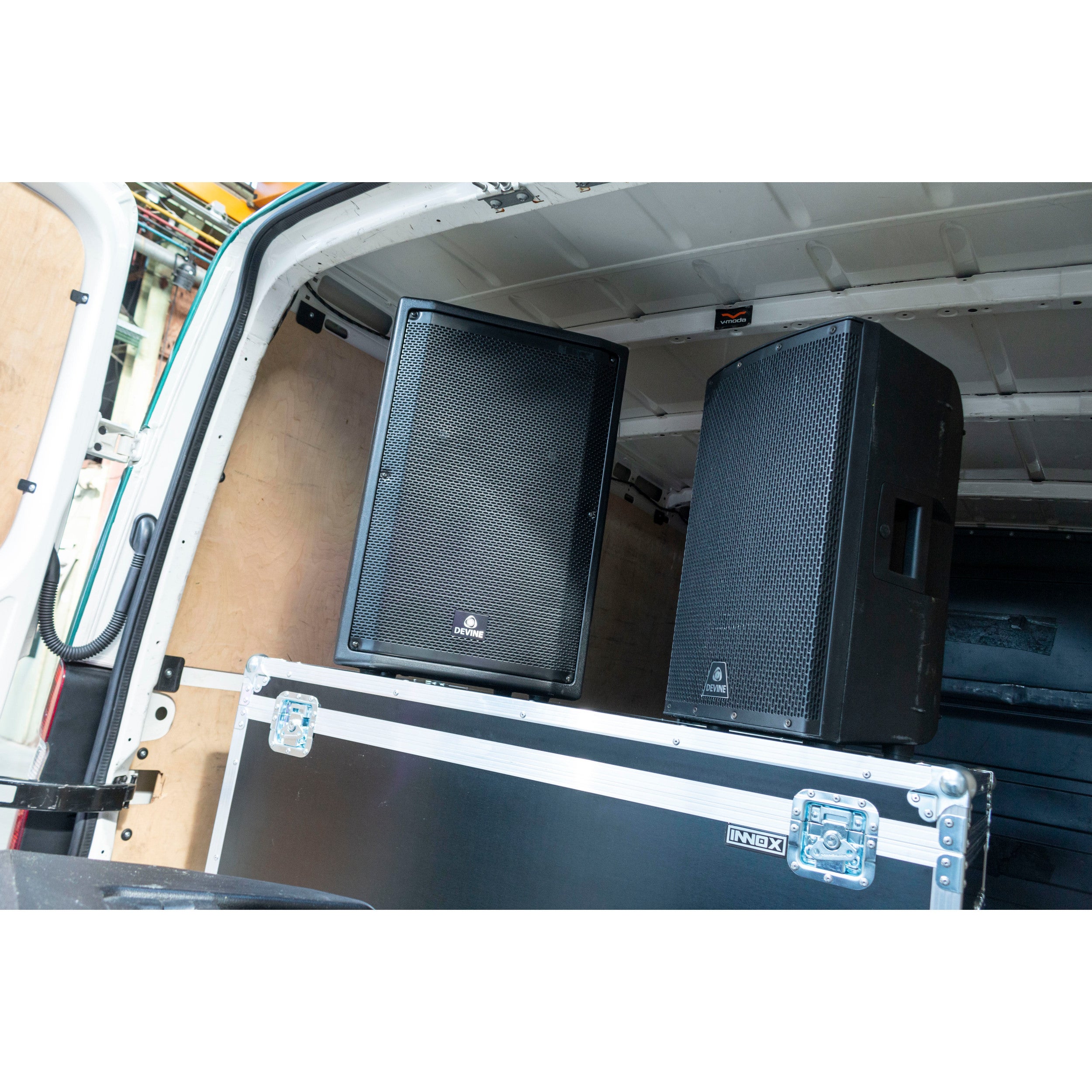 Innox FCAC200 universele flightcase op wielen, 117 x 57 x 53,5 cm