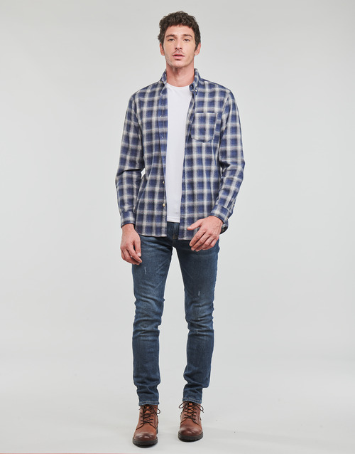 Scotch & Soda - SKIM SKINNY JEANS FRONTIER - Bleu Marine