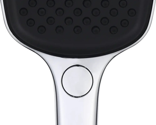 AVITAL ACEBO vierkante handdouche Ø 120 mm chroom / zwart