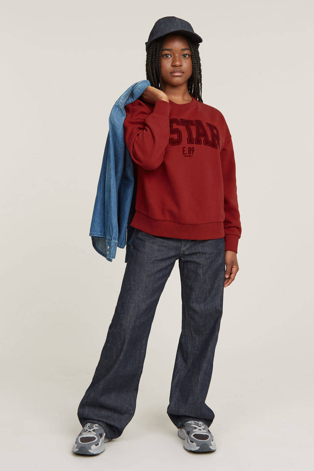 G-STAR sweater sweater ub rood