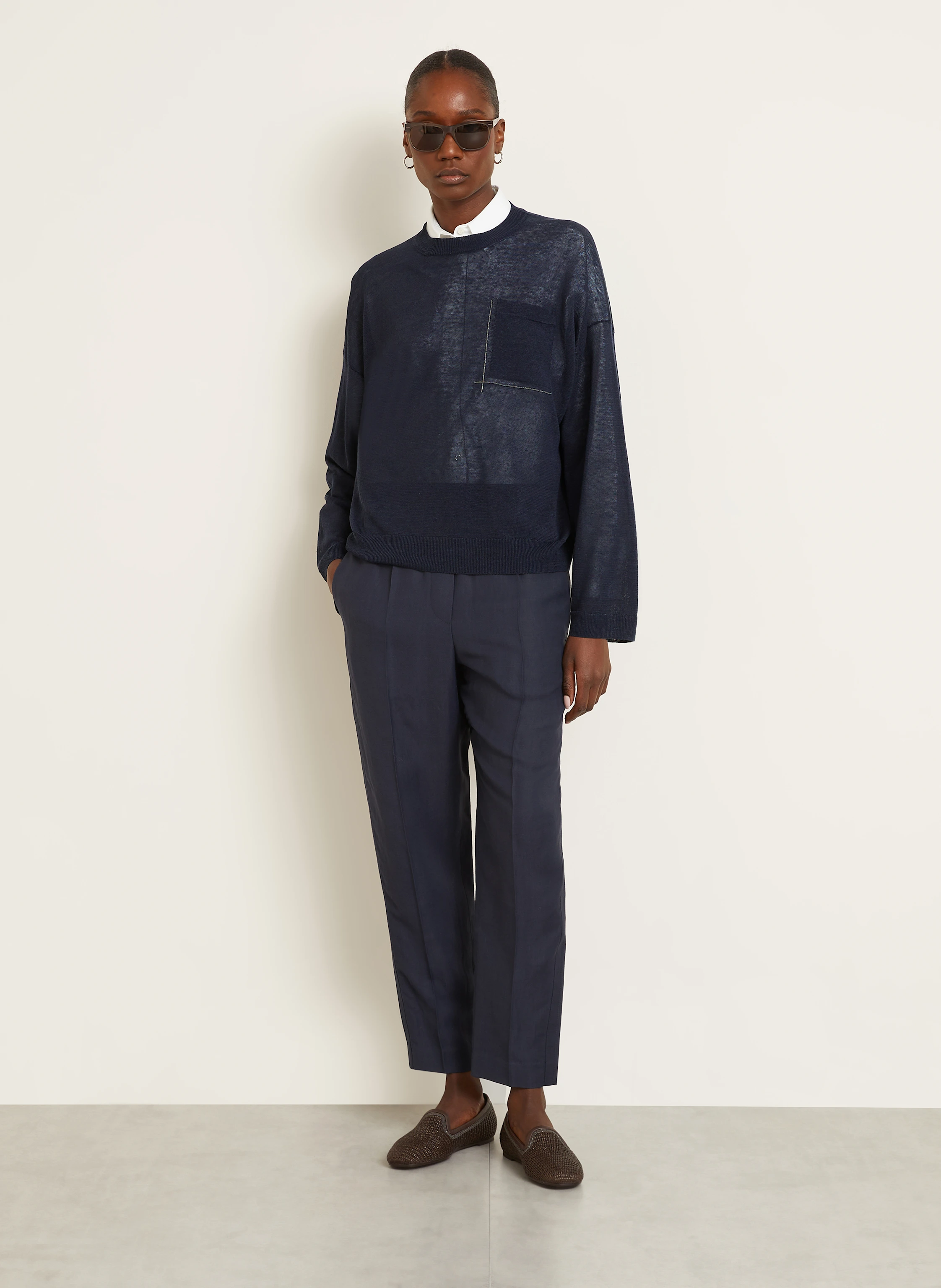 BRUNELLO CUCINELLI Pullover aus Leinen