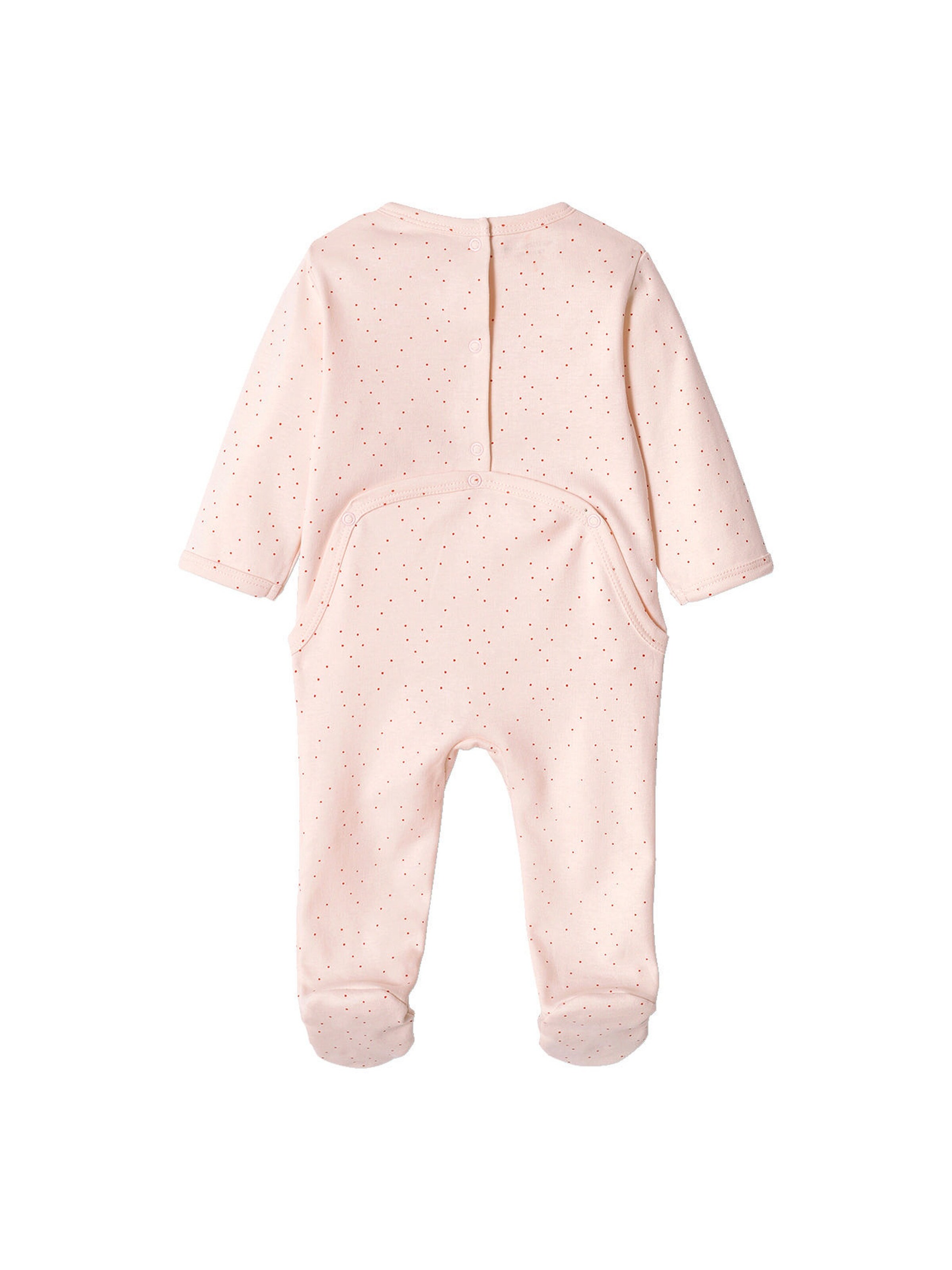 Vertbaudet 2er-Pack Mädchen Baby Strampler zartrosa