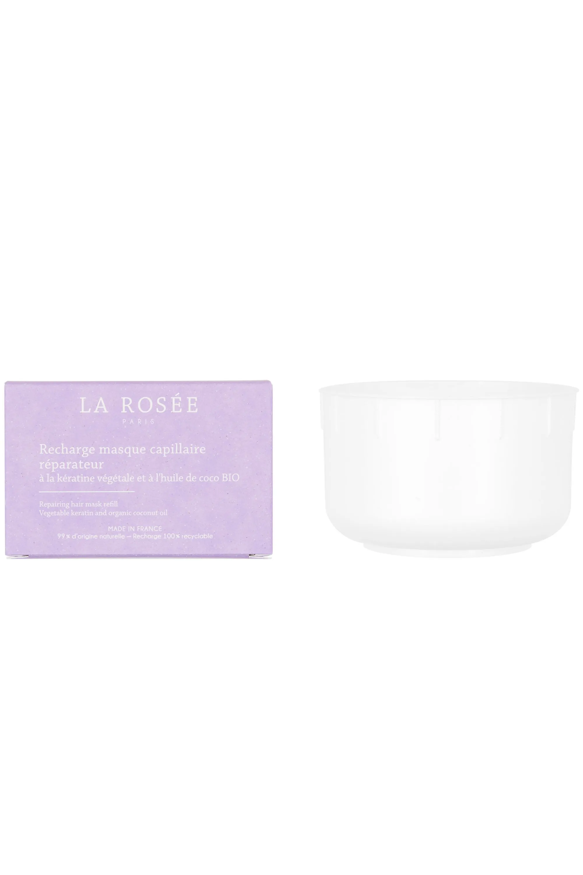 La Rosée Masque capillaire réparateur rechargeable-200 g