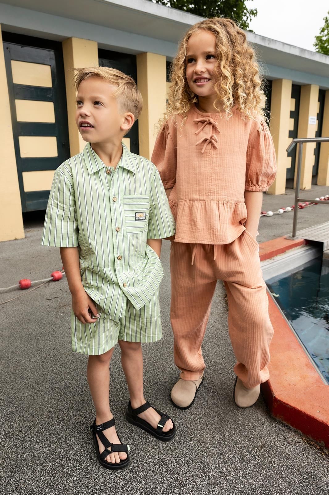 Noppies Kids Broek relaxed fit - Cork
