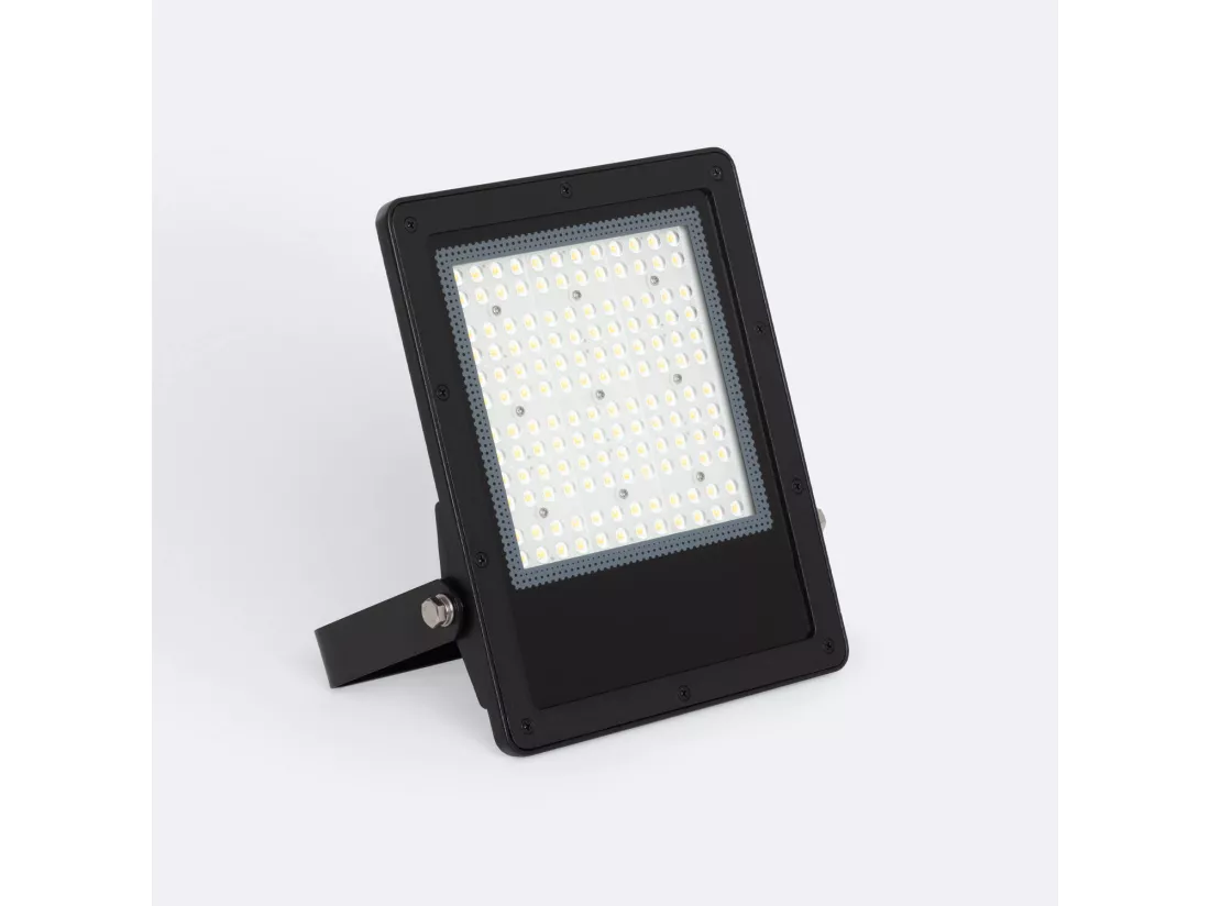 Projecteur LED 100W Dimmable 0-10V 170 lm/W IP65 ELEGANCE Slim PRO Noir Blanc Chaud 60º 3000K