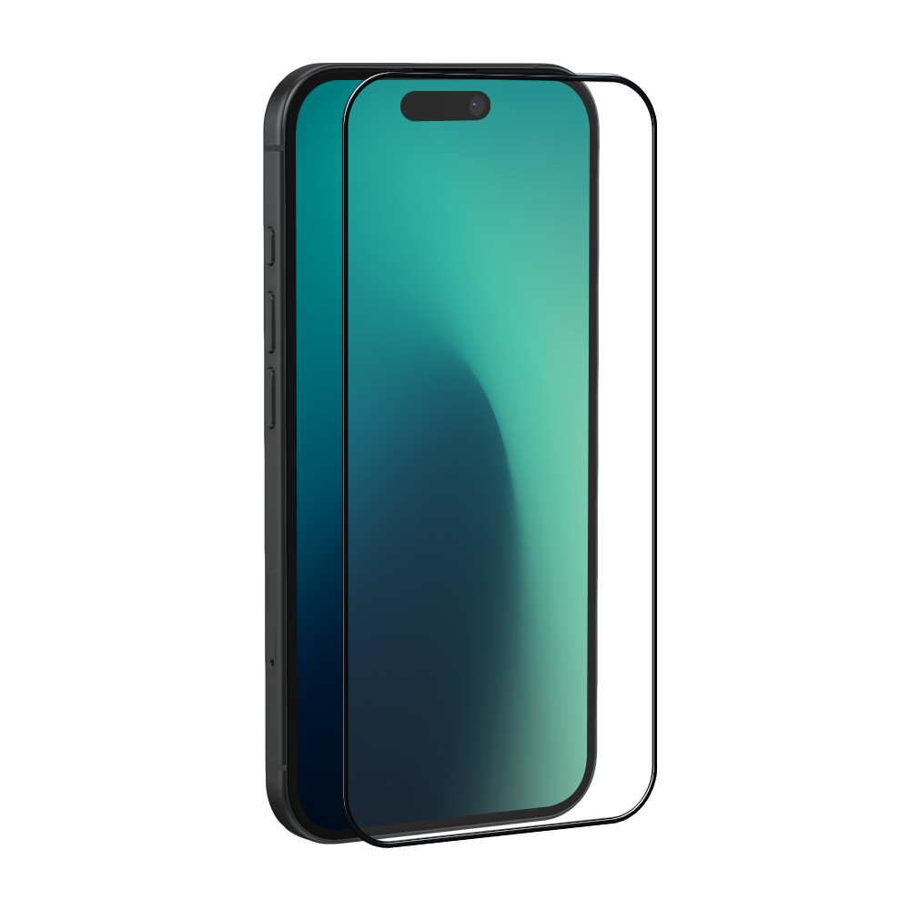 iPhone 17 / 17 Pro / 16 Pro Mountain Glass Clear Edge Panzerglas 3D Displayschutz Case Friendly (EGSP01065)