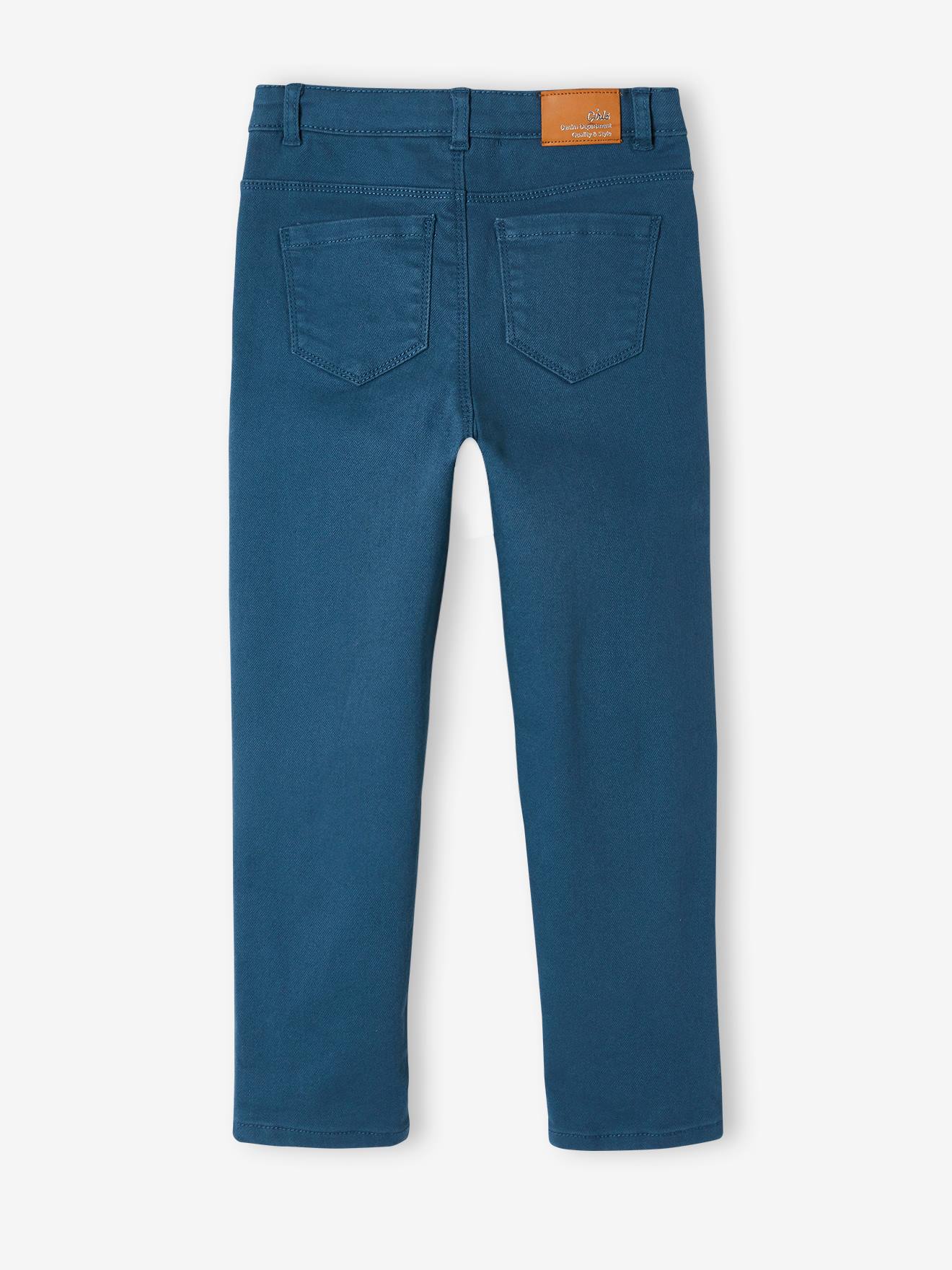 Calças Mom de corte amplo MorphologiK para meninas (cor: sorvete)