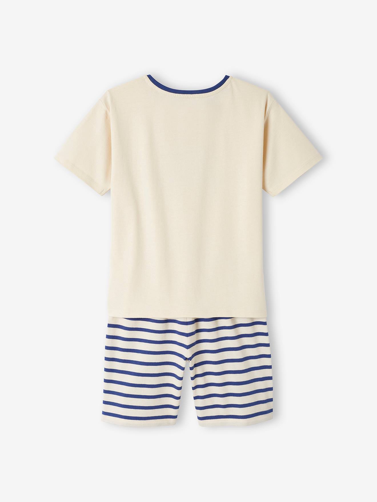 Pijama com shorts para meninos