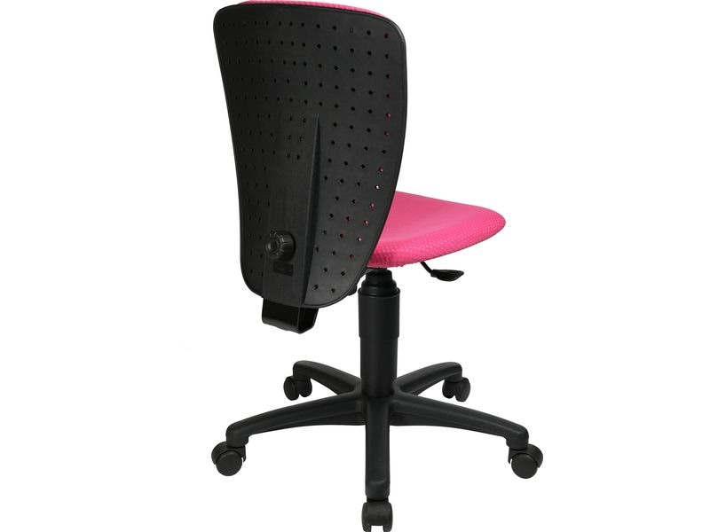 Topstar Kinder Bürostuhl High S'Cool, Rosa Kinder- und Jugenddrehstuhl