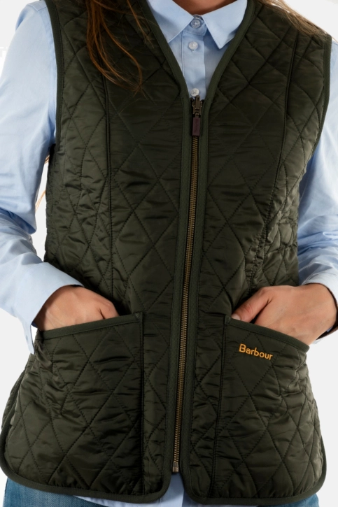 Gilets sans manche barbour fleece betty liner ol71 dark olive