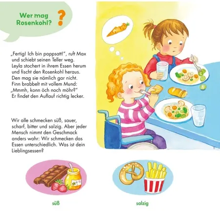 Carlsen Verlag Frag doch mal ... die Maus: Essen, schlürfen, schmatzen, schmecken