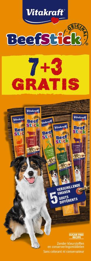 Vitakraft kauwstick Beef Stick multipack 10 stuks