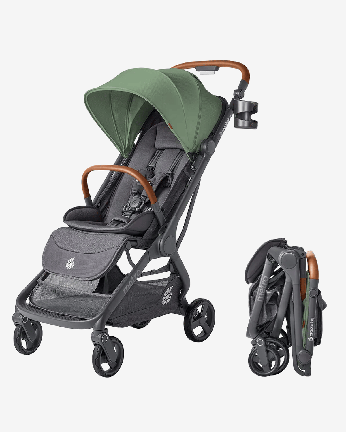 Metro 3 Deluxe Reisevogn, Premium – Kompakt Reisetrille | Fra Nyfødt til 22 kg/4 år