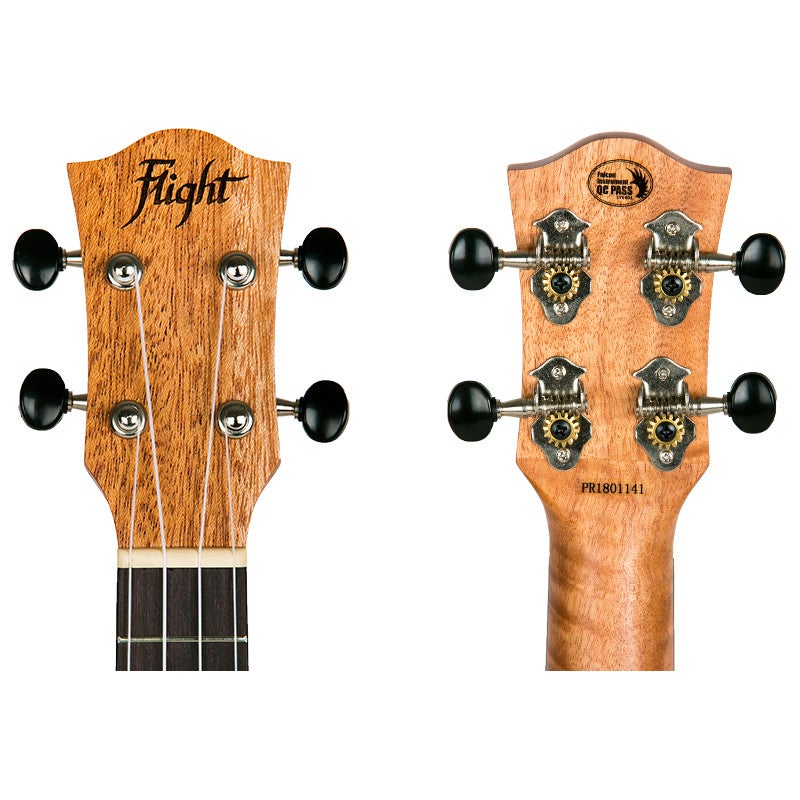 Flight Designer Series DUC373 Mahogany concert ukelele met gigbag