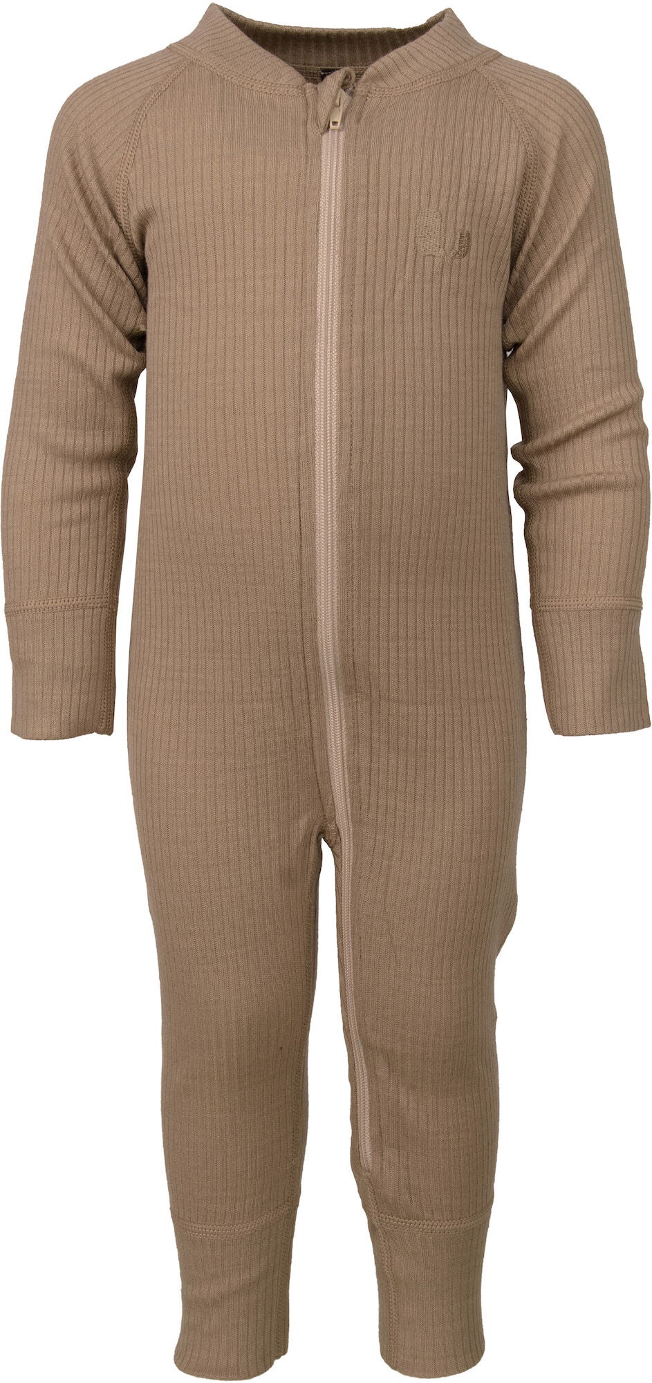 Lindberg Rib Merino Undertøysdress, Beige