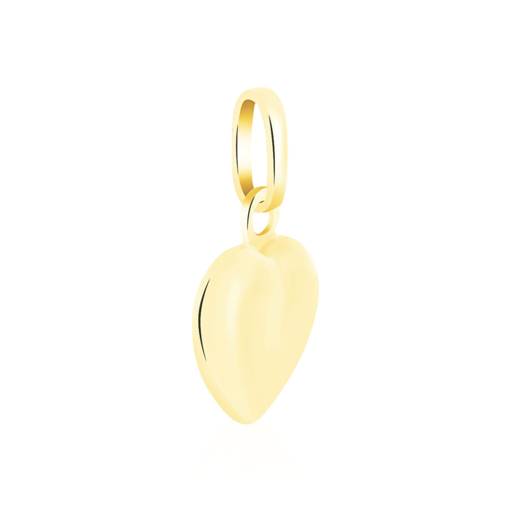 Pendentif Eudocie Coeur Lisse Or Jaune