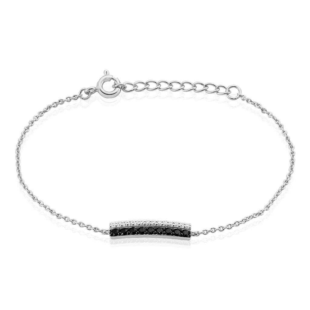 Bracelet Elianna Argent Blanc Oxyde De Zirconium