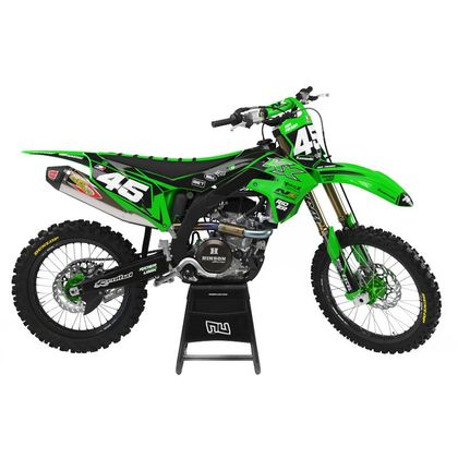 Kit déco RiderUnik DBY - Vert / Noir