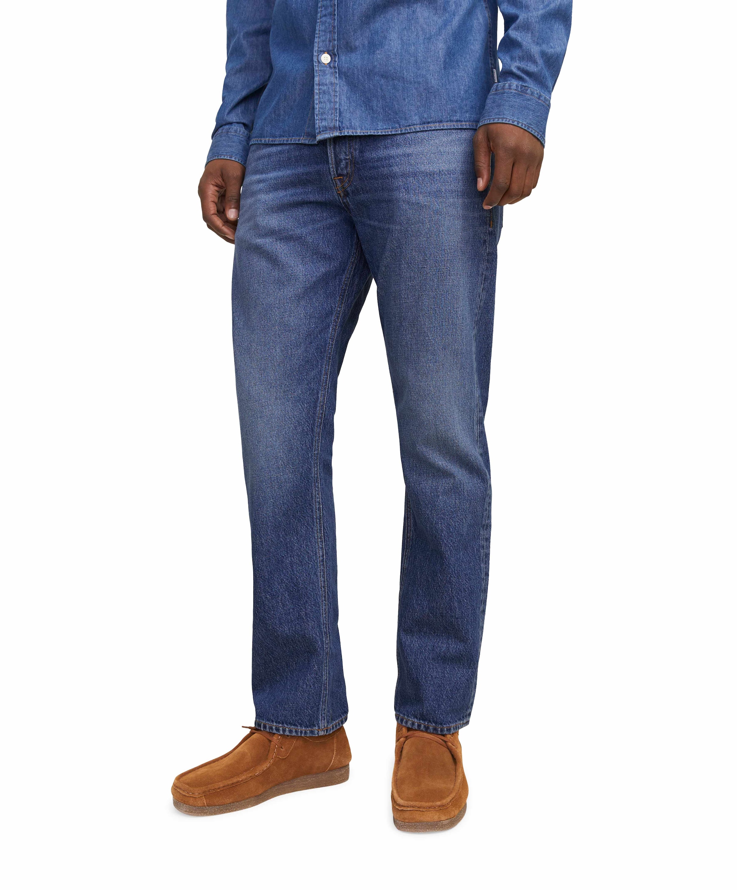 Jack & Jones JJICHRIS JJORIGINAL SBD 632 NOOS heren jeans blauw