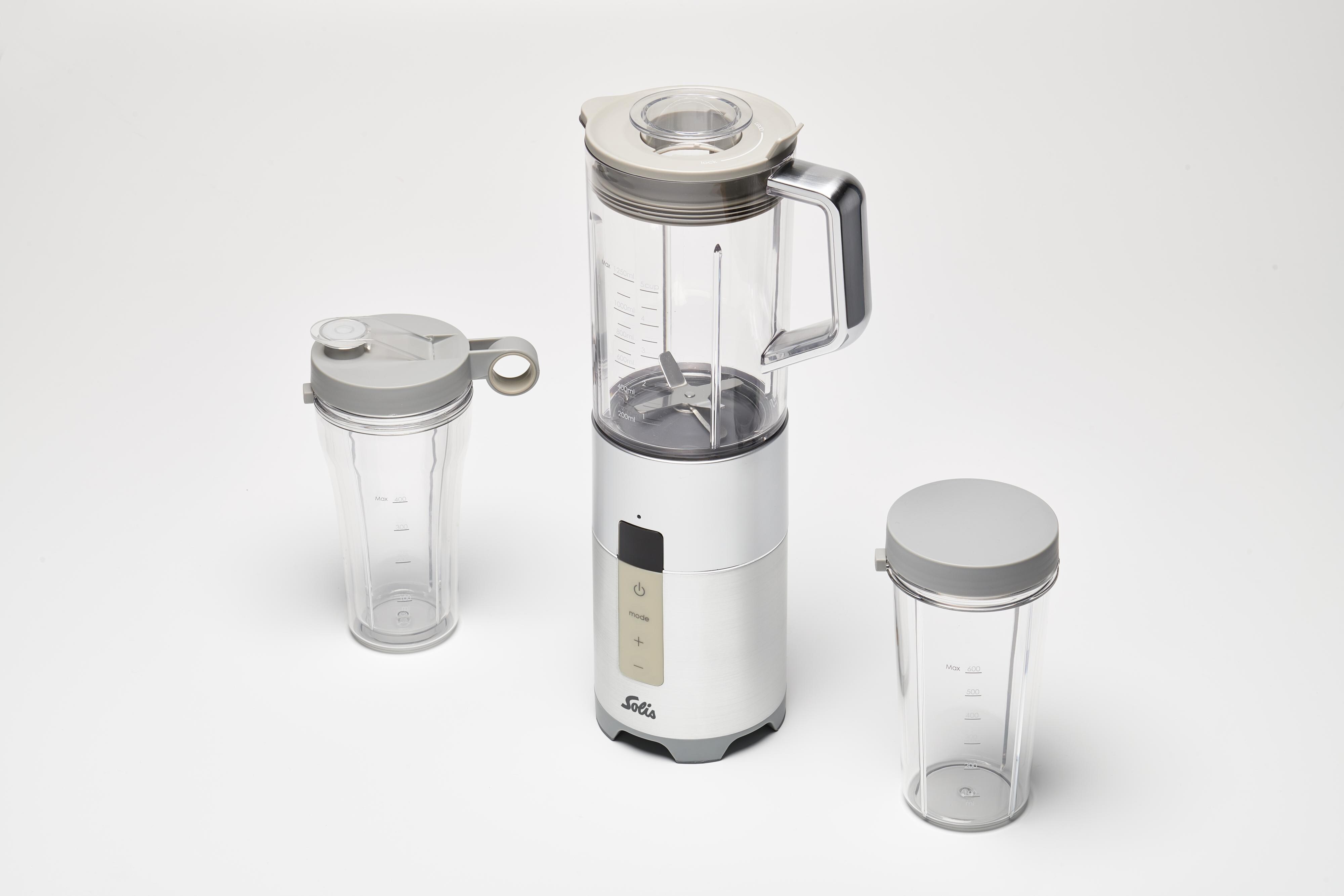 Solis Standmixer, 1000 W, 600 ml Trinkbecher, 4 Klingen