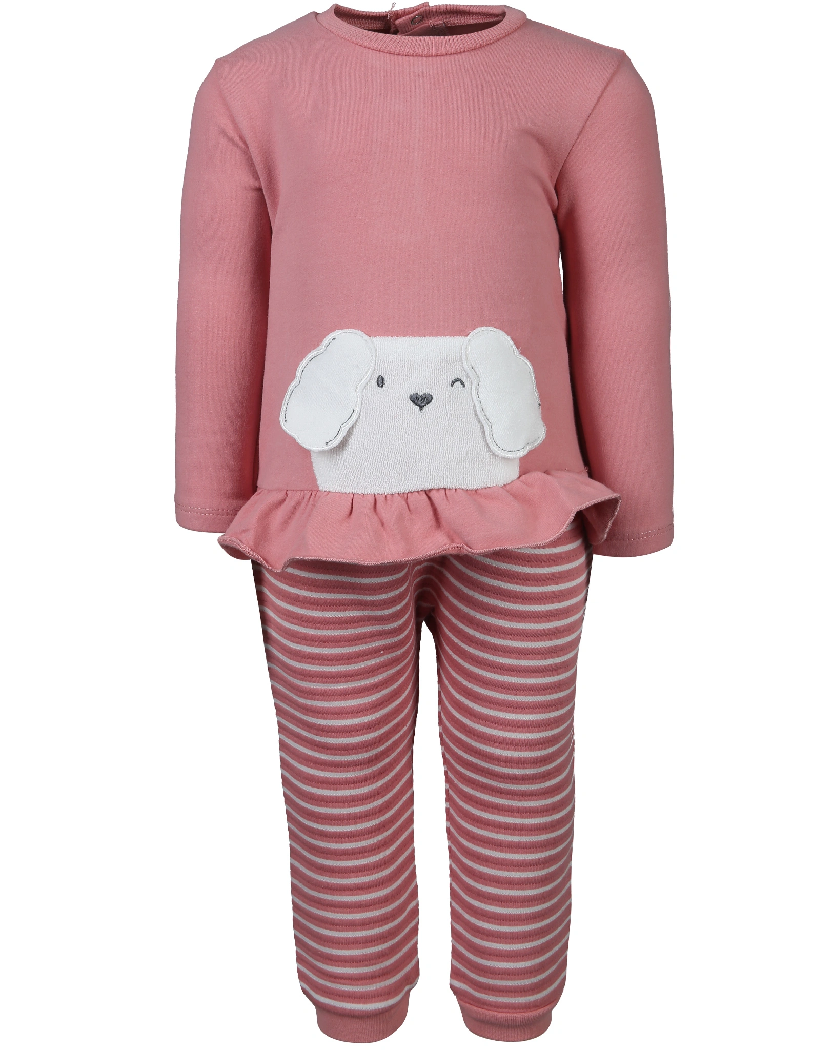 Langarmshirt CUTIE 2-teilig in rosa