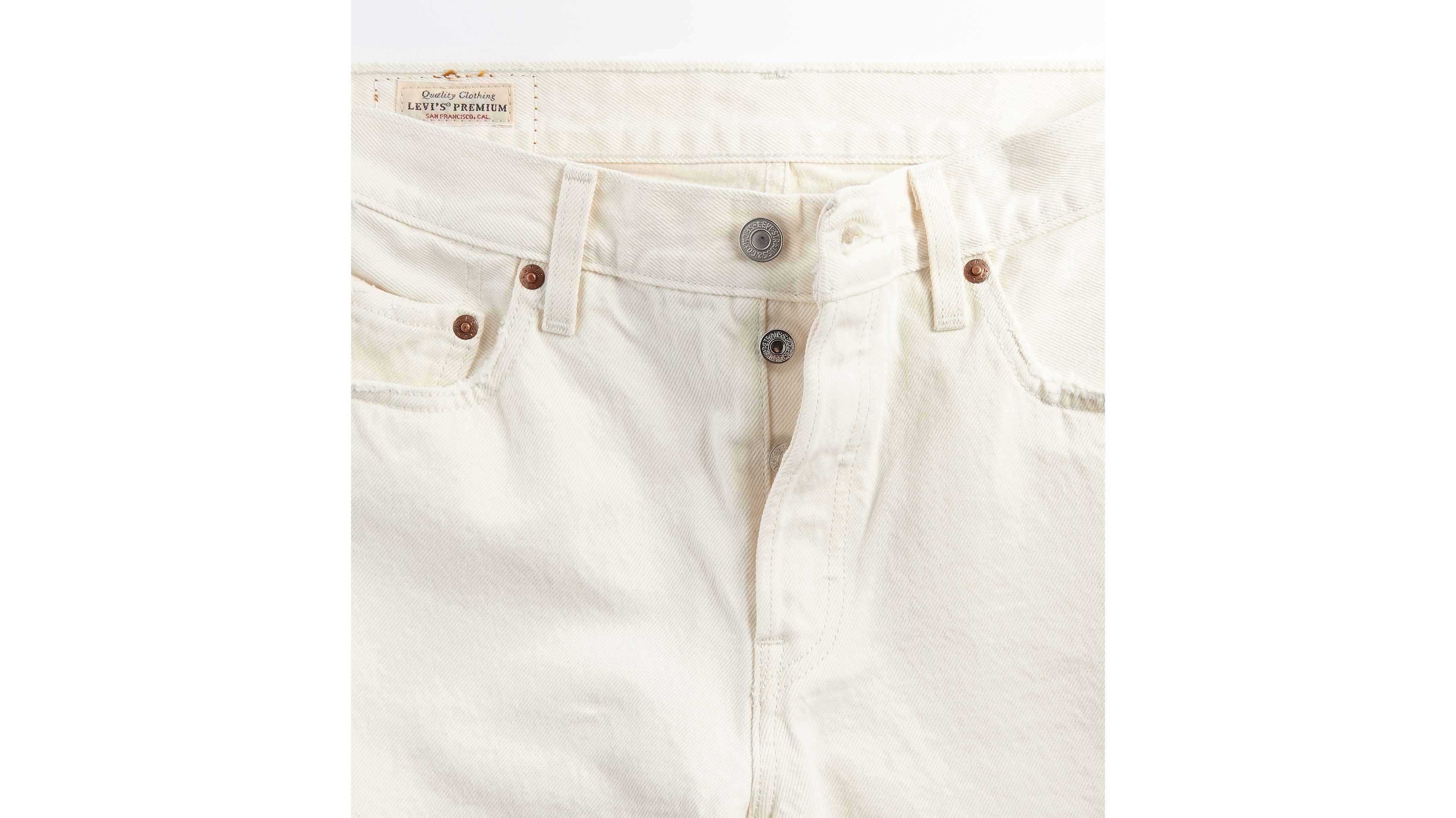 Jean 501® ’90 - Ecru Booper No Damage - Blanc