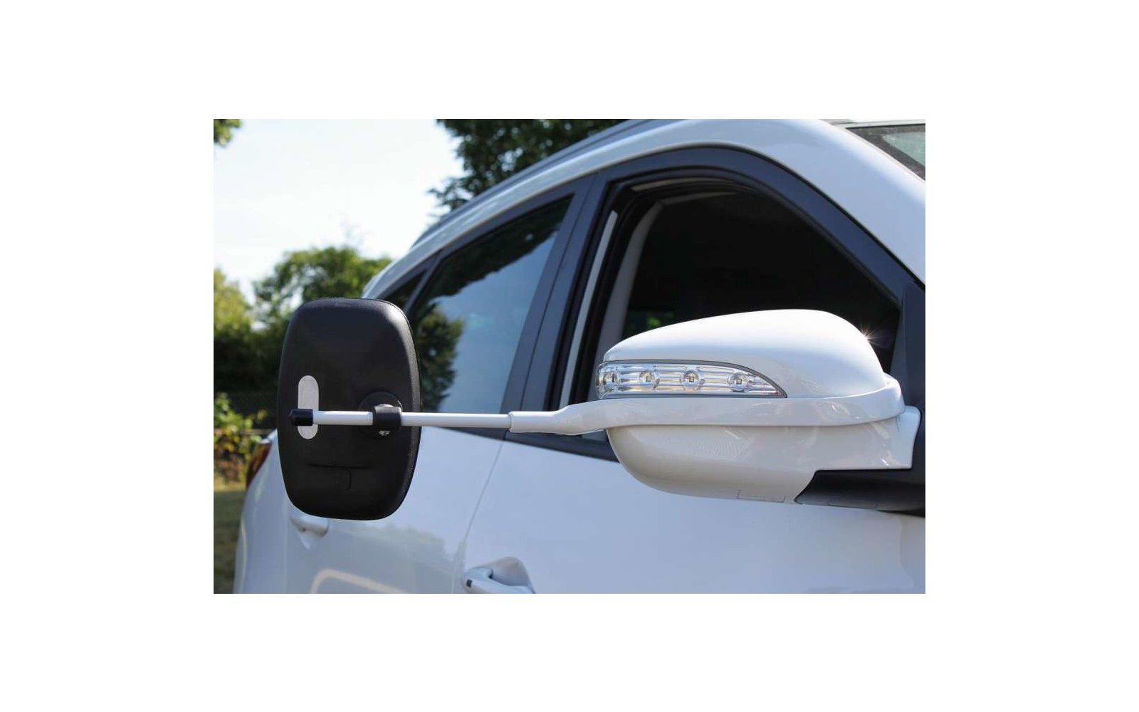 Emuk Wohnwagenspiegel für VW Golf VI (auch Team, Style, Match) ab 10/08-10/12, Cabrio ab 06/11-03/16, Touran I (auch Crosstouran und Facelift 2010) ab 11/06-04/15