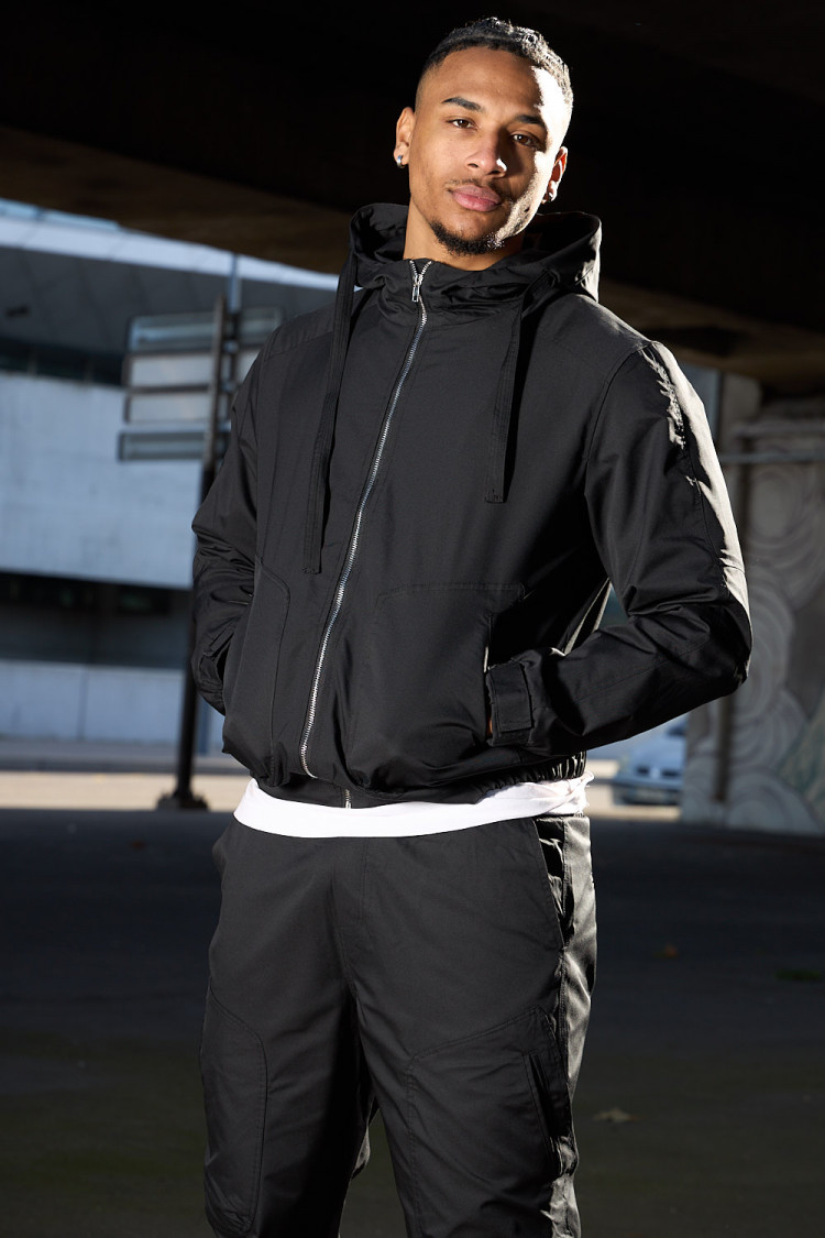 Ensemble 2 pièces veste + jogging noir