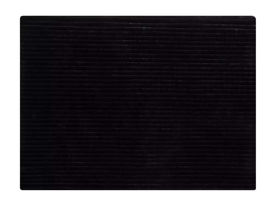 Couvre-lits RAKYA Fourrure synthétique 150 x 200 cm Noir