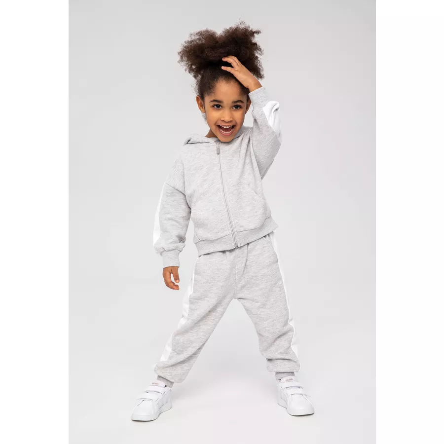 MINOTI Hoodie mit Zipper Grau
