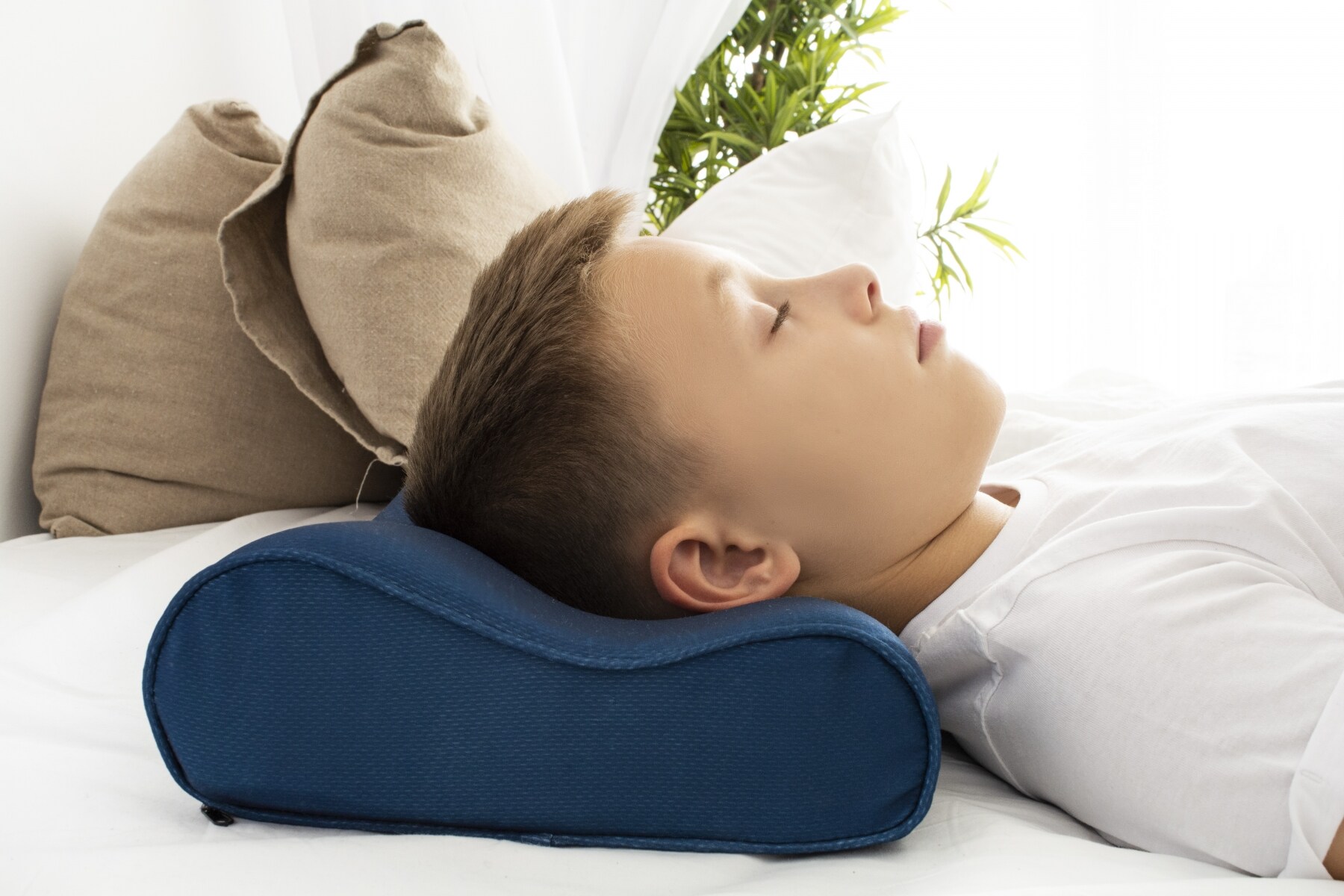 Lifenaxx ergonomisches Schlafkissen für Kinder