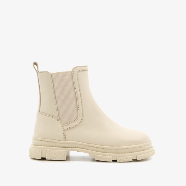Groot leren meisjes chelsea boots