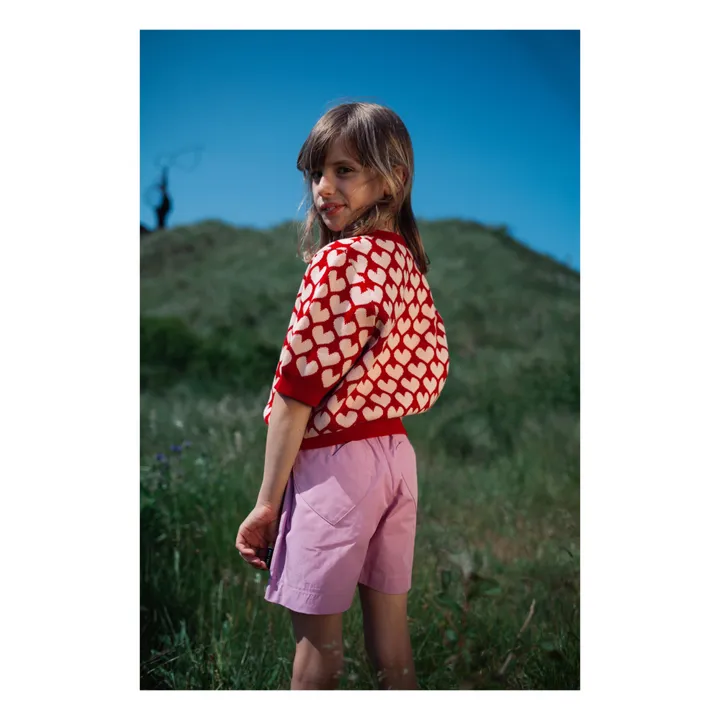 Daily Brat Pull Cœur | Rouge
