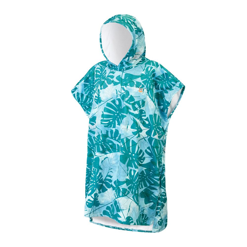 After Essentials BIG LEAVES - Poncho green