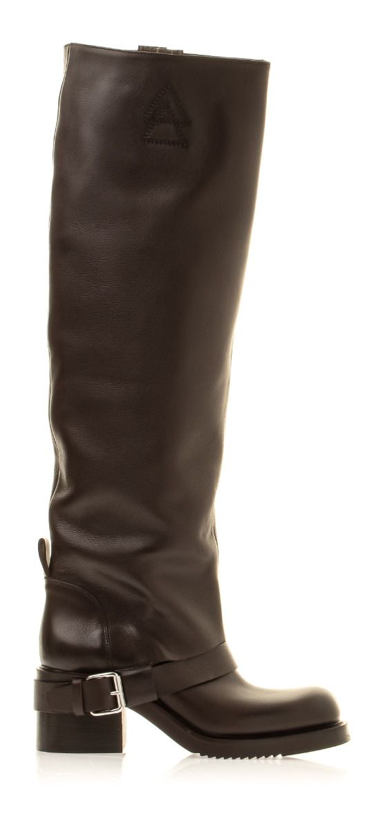 Elena Iachi Hooded Biker Boots