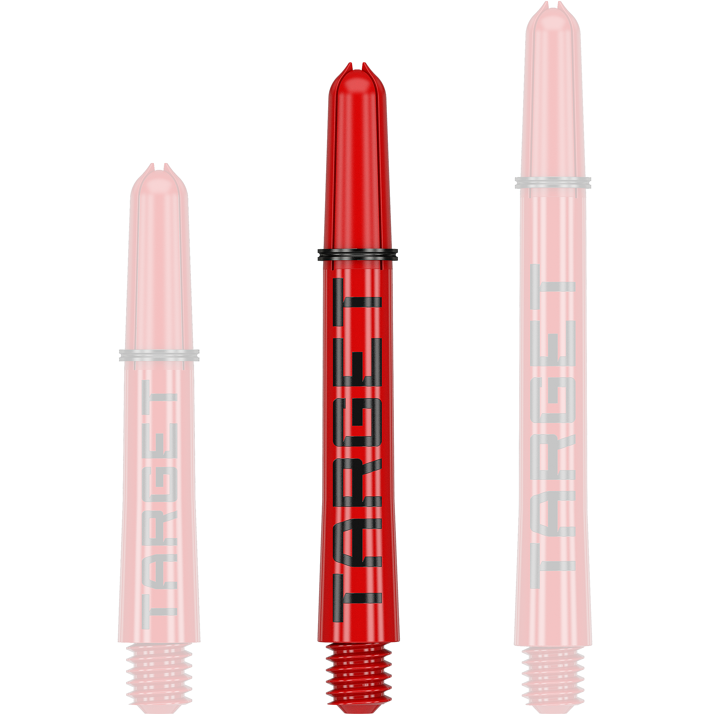 Target - Pro Grip Tag Shaft 3er Set - Rot
