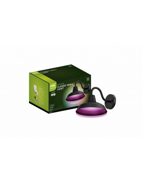 Calex Smart Outdoor Klassiek Wall Light - Tuinverlichting - 820 g Multi-Color 1 stuk 230v