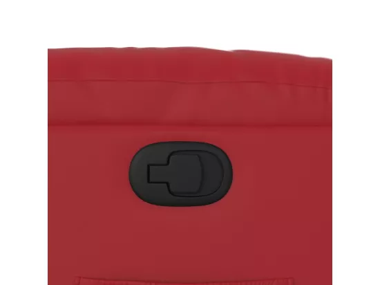Fauteuil inclinable Rouge Similicuir