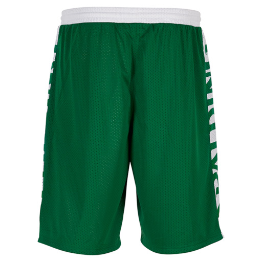 Shorts reversíveis essenciais verdes Spalding