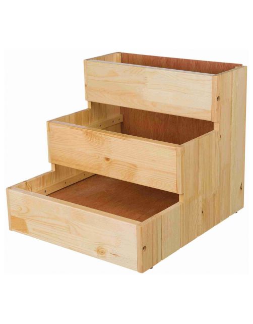 Trixie Houten Huisdier Trap - Hondenloopplank - 40x38x45 cm