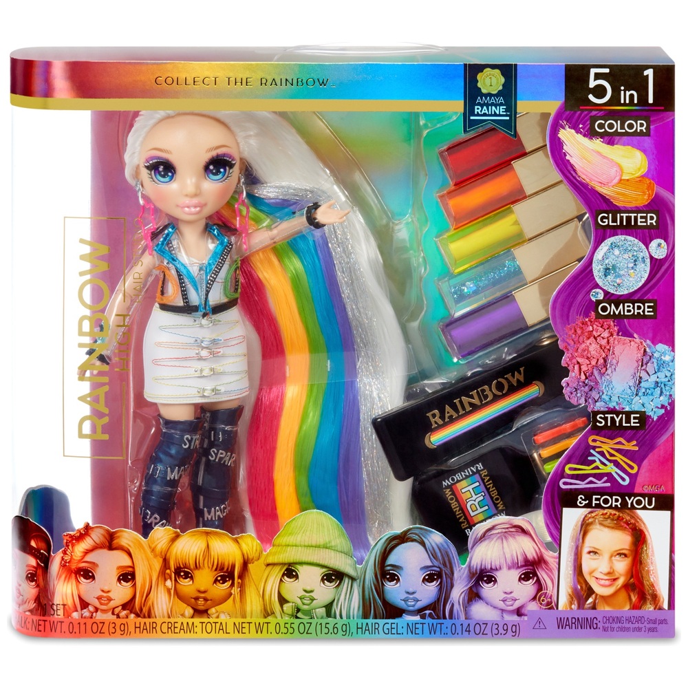 Rainbow High Hair Studio