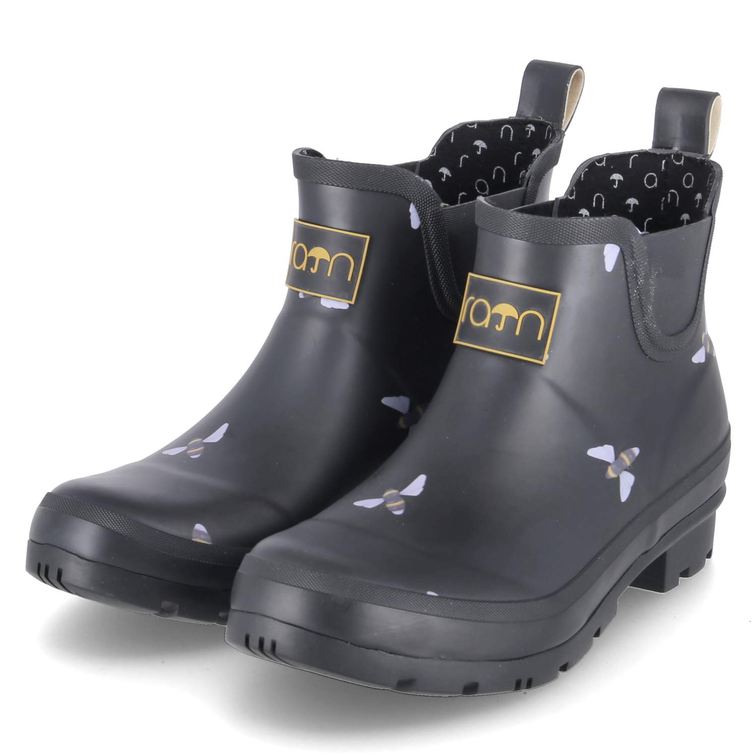 Rajn Chelsea Boots BEE - black