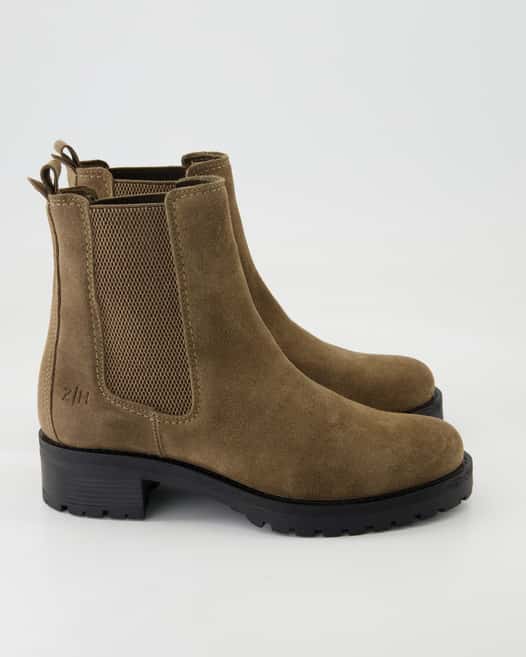 Zahira A8174-08 Chelsea Boots in Beige