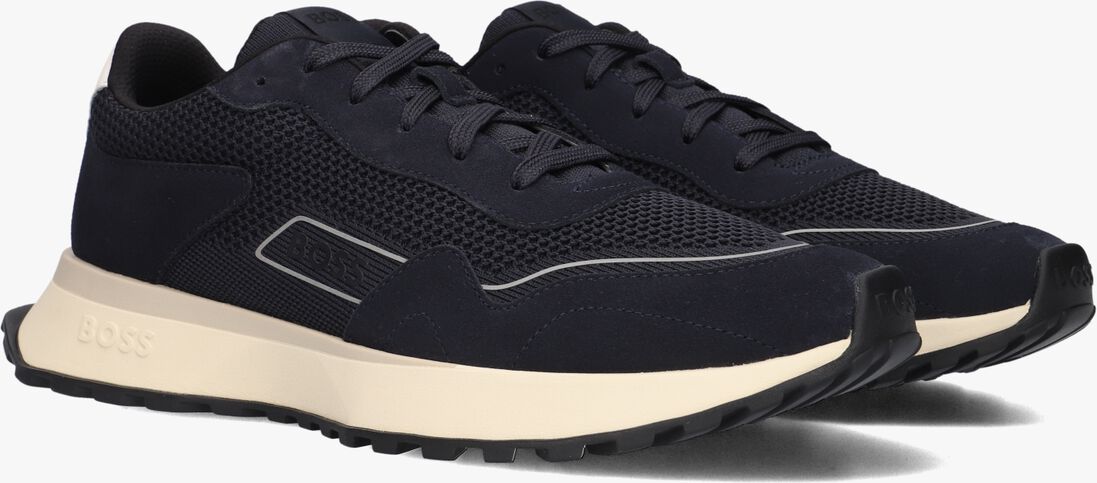 BOSS blauwe boss lage sneakers jonah_runn