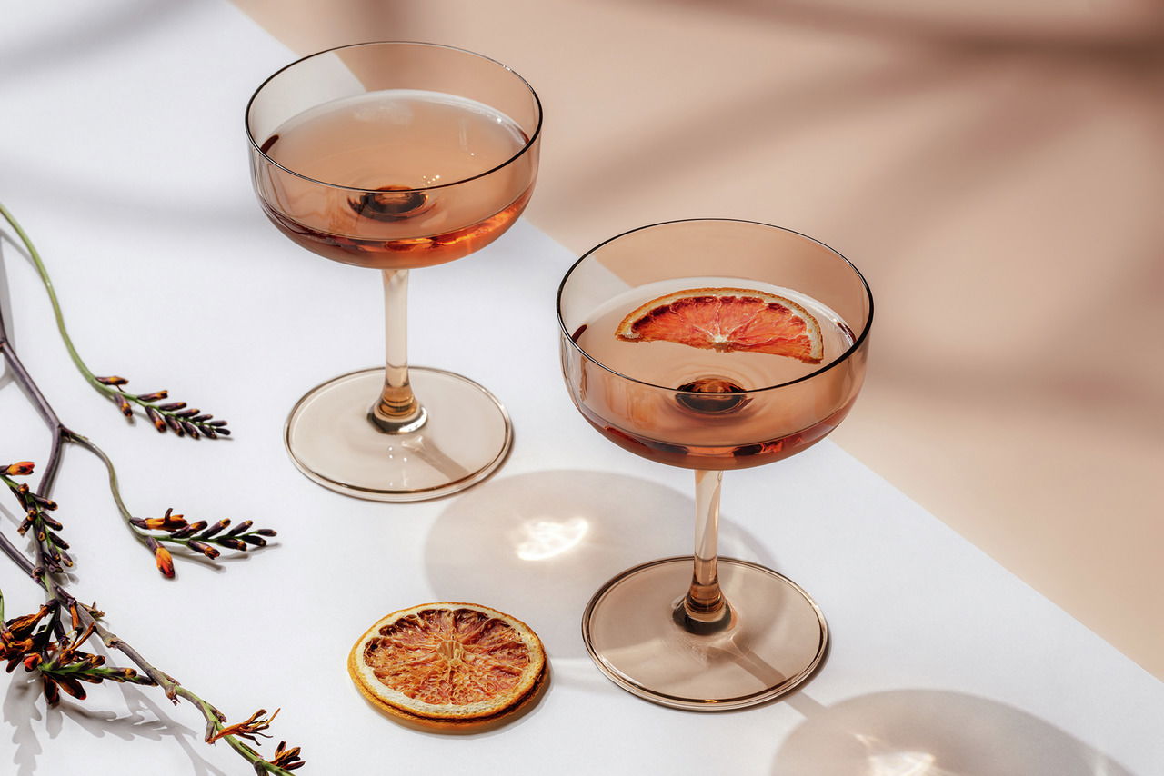 Like by Villeroy & Boch Sekt-/Dessertschale Set 2-tlg. LIKE CLAY
