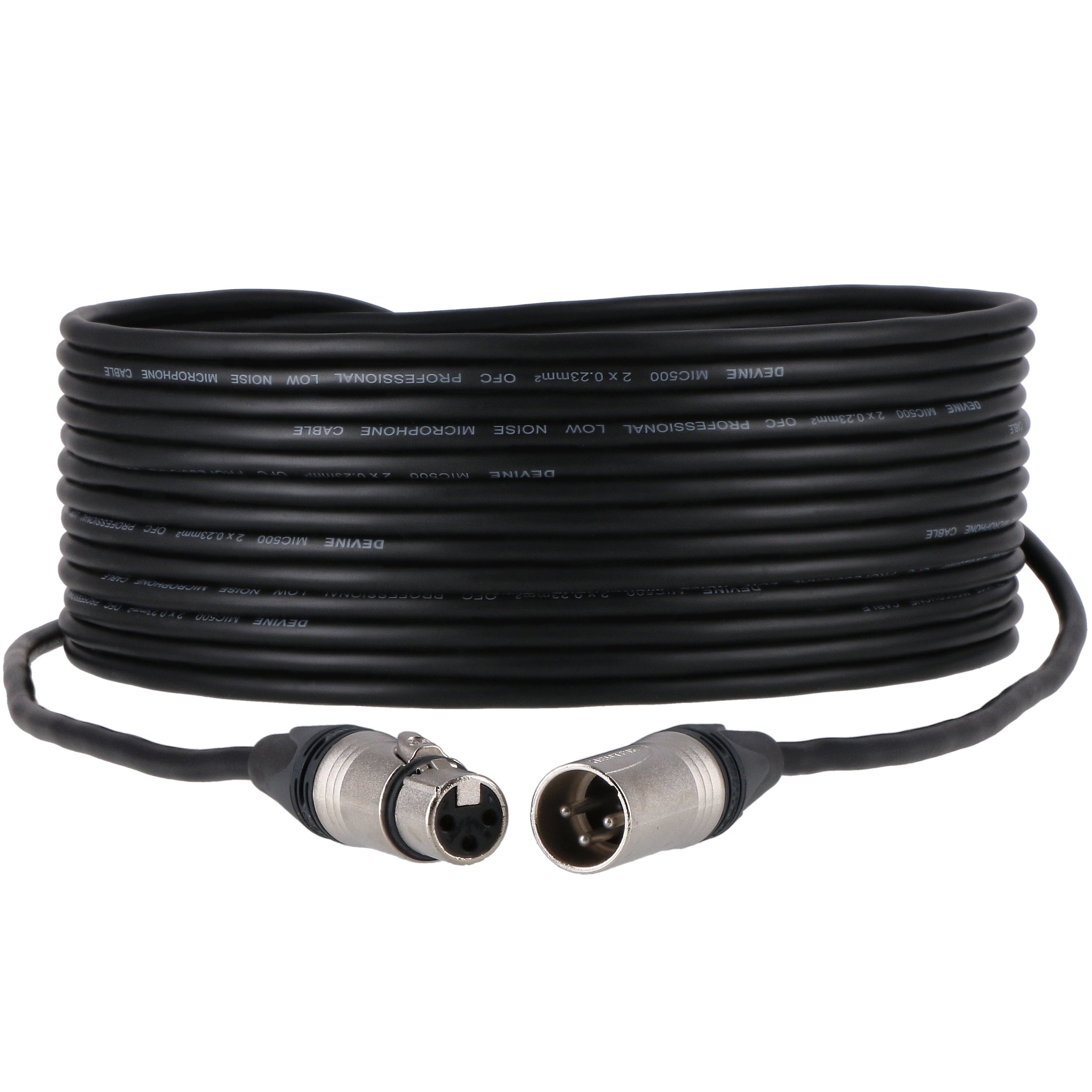 Devine MIC500N/10 XLR microfoon- en signaalkabel 10 meter (50x)