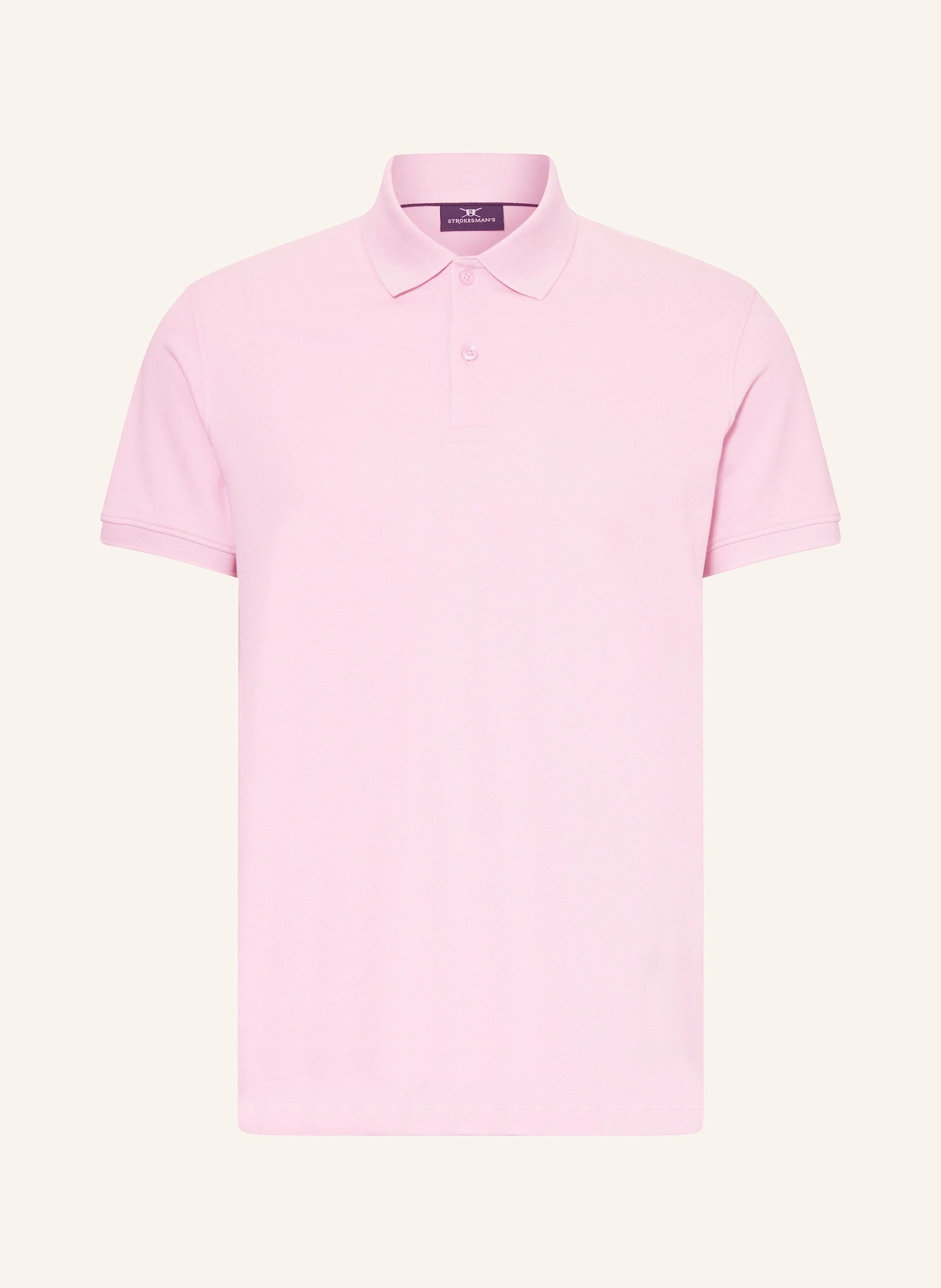 STROKESMAN'S Piqué-Poloshirt