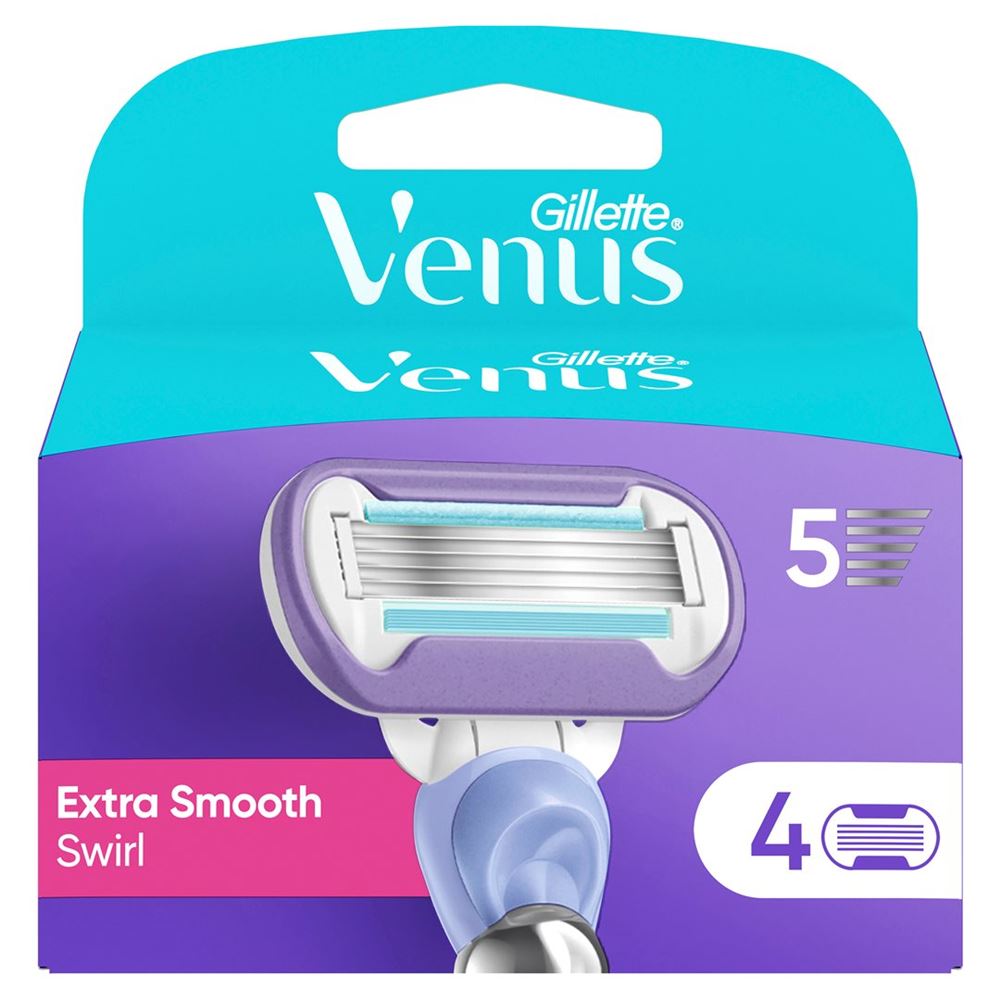 Gillette Venus Extra Smooth Swirl Systemklingen (n) 4 Stk